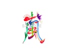 手描きの花文字をデータ（画像）でお届けします 開運アイテムをSNSのアイコンや待ち受け画像、ロゴに。 イメージ7