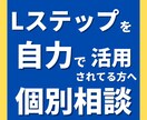 自力でLステップ活用されてる方へ▶︎相談承ります ①実際にLステップ拝見②分析レポートのご提出③ビデオチャット イメージ1