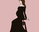 即日◎お写真からイラスト描きます 赤ちゃんや家族の思い出をやさしいイラストに イメージ2