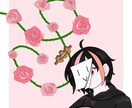 スマホの壁紙やアイコンが欲しい方、描きます あなたのオリジナルキャラクターを、夢幻的な空間で輝かせます。 イメージ1