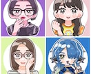 ゆるくてかわいい似顔絵描きます デフォルメでかわいい!プレゼントにもぴったりです★彡 イメージ3