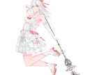 サムネ(MVなど)用イラスト描きます サムネ用、グッズ用、MV用などの一枚絵描きます。 イメージ7