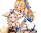 サムネイル、グッズ用等お好みのイラストお描きします あなたの好きを形にするお手伝いをいたします! イメージ7