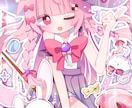 ひと目でかわいい！キャラクターイラストを制作します オリジナル溢れる作風で、理想のイラストを作成 イメージ3