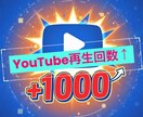 YouTube(再生回数)増加サポートします お客様に触れる機会を増やします！ イメージ1