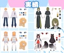 最短7日！Live2Dからキービジュまで制作します 「Live2Dモデルのみ」等の単体も対応しております！ イメージ8