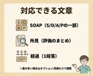 SOAP/所見/経過を「通る文章」に添削します Before→After＋理由3つ付 イメージ6