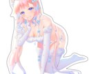 Vtuver・TRPG立ち絵など幅広く描きます 透明感・肉感・可愛さを大事にしています！ イメージ7