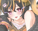 SNSで映えるかわいいアイコンイラストを作成します SNSで使いやすい構図と表情にこだわって作成致します！ イメージ4