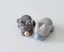 あなたの子立体にします うちのこねんど3cm程の小さな陶芸。いっしょにおでかけも◎ イメージ2