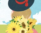 絵本のような温かみのあるイラストを描きます お部屋のポイントにも、特別なプレゼントにも イメージ10