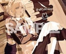 SNSアイコン/1枚絵/立ち絵制作します グッズ、SNSアイコン、サムネイルなどに是非 イメージ2