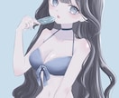 商用利用込！可愛い女の子のイラスト描きます 透明感のあるキラキラしたイラストが得意です！ イメージ5