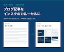 ブログ記事をインスタのカルーセルにします 記事URLか本文を送るだけ。48時間で納品 イメージ1