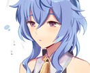 SNSに使えるかわいいアイコンかきます 彩度高めのパキッとした塗りでかわいいアイコン作成します！ イメージ5