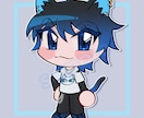 ミニキャライラストお描きします あなたのキャラクターの可愛いミニキャライラストを制作します。 イメージ5