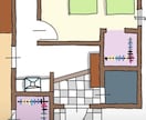 目を惹く手書き間取り図描きます 他社との差つけませんか？最近流行りの手書き間取り図 イメージ5