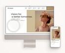 STUDIOでオリジナルホームページを制作します 初心者OK/高品質デザイン/修正無制限/SEO対策 イメージ2
