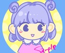 レトロでポップ★なかわいいイラスト描きます 商用利用・二次利用もOK‼︎アイコンにも★ イメージ3
