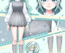 アイコン・歌ってみた・Live2D立ち絵等描きます ちびキャラや配信用イラスト等、幅広く制作しています！ イメージ7