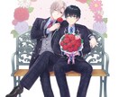 表紙イラスト等の一枚絵を作成いたします 装丁イラスト、ジャケット、ヘッダーイラスト等制作いたします。 イメージ5