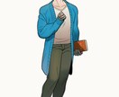 SNSアイコン・立ち絵など人物イラスト制作します 似顔絵も受け付けております。お気軽にご相談ください！ イメージ4