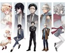 バストアップ～全身立ち絵を描きます TRPG・ゲーム・動画など幅広く対応します！ イメージ3