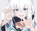 バストアップのキャラクターイラスト描きます 万バズ神絵師にイラスト描いて欲しい方必見！！ イメージ2