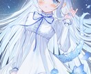 クオリティの高い一枚絵をお安く描きます 世界観のある一枚絵です。背景、表情差分付き！商用利用込み！ イメージ2