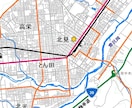 国土基本情報20万ベース北海道地図を作成します 独自開発したGIS「JSMAP2」を使った地図作成 イメージ8