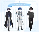 配信用の立ち絵描きます オリジナルのキャラクターを形にしませんか？ イメージ3