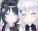 魅力が伝わる　SNSアイコン、ヘッダー描きます アニメ系　wbe LINE twitter ブログで使える イメージ2