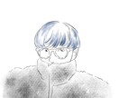 ご希望の写真から人物イラストを制作します やわらかくおしゃれな雰囲気、アイコン・ヘッダーなどに！ イメージ3