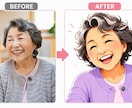 カラフルでポップな似顔絵を描きます 元気が出るような近代的でパワフルな似顔絵 イメージ1