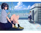 お値段以上のイラストを提供します 一枚絵〜キャラデザ、美学生がどんな無茶振りにも答えます イメージ1