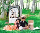 撮影用ハロウィンタペストリーをお届けします 選べるデザインでおうち撮影もスタジオも映える♪ イメージ3