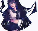 SNSで使えるイラスト描きます 【格安】 目を惹く雰囲気重視イラスト｜SNS用・即対応◎ イメージ1