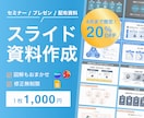 ひと目で伝わる！スライド資料作ります 【セミナー、プレゼン、配布資料に】図解入りスライド イメージ1