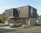 住宅の魅力を引き出す建築外観パース制作します 高品質・低価格な住宅外観パース イメージ9