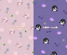 うちの子シームレスパターン制作します ꕤ ころころかわいい うちの子づくしのデザイン ꕤ イメージ8