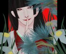 耽美・美麗にこだわったイラストを描きます "影のある美"にこだわった厚塗りイラストを作成しています イメージ1