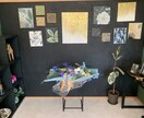 アートで高級感あふれるインテリアのお手伝いをします 高級感溢れるゴールドアート（金箔入り） イメージ5