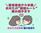 婚活迷走から卒業／あなたの結婚ルート読み解きます 占い＋婚活のハイブリッド鑑定 あなたが“選ぶべき相手”とは イメージ1