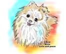 大切なペットをデジタルイラスト化します あなたの大切なペットをあなたのお好きな色味でお描き致します イメージ1
