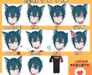 Live2Dモデル一括制作承ります 初心者さん必見！低価格で早いVtuberモデル イメージ3