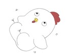 ほんわかSNSアイコン描きます SNS用の世界で一つしかない自分用のアイコン イメージ1