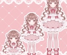全工程！リッチな揺れのVTuberモデル制作します キャラデザ〜モデリングまで一括制作 イメージ4