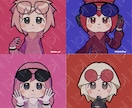 デフォルメアイコン制作します バストアップ構図でSNSアイコンにぴったり！ イメージ10