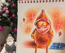 あなたのペットをカラフルなゆるふわイラストにします 大切なペットの思い出を優しく残します！犬、猫、うざきその他！ イメージ2