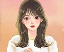 ふんわり水彩タッチで透明感ある人物アイコン描きます ふんわり水彩タッチでSNSに映える可愛いアイコンを作ります イメージ6